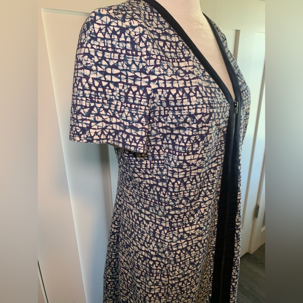 Tory Burch Blue Dress Style# 11152404 Size Medium - Picture 3 of 12